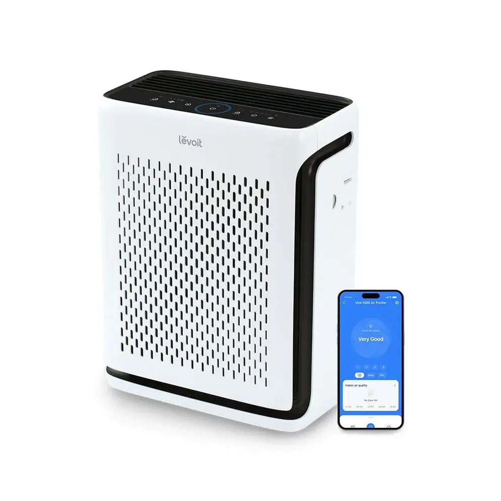 Purificador de Ar Levoit Vital 100S Pro Smart HEPA Smart Air Purifier Branco