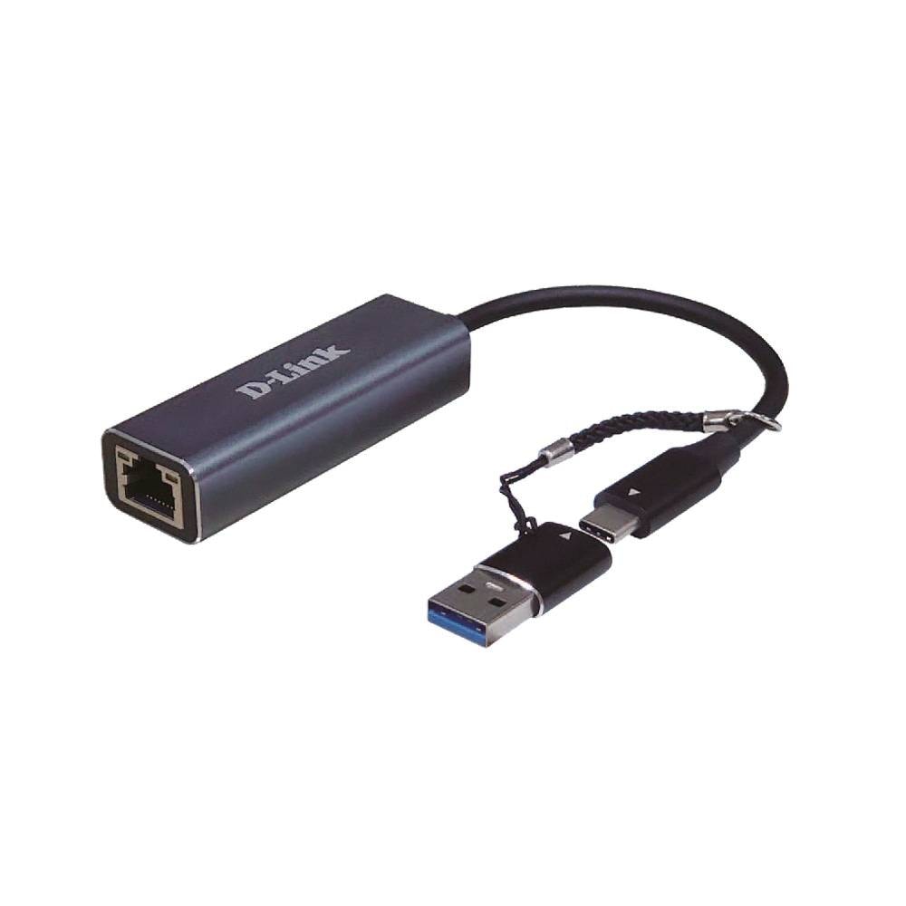 Adaptador de Rede Ethernet D-Link DUB-2315 USB-C/USB 2.5G