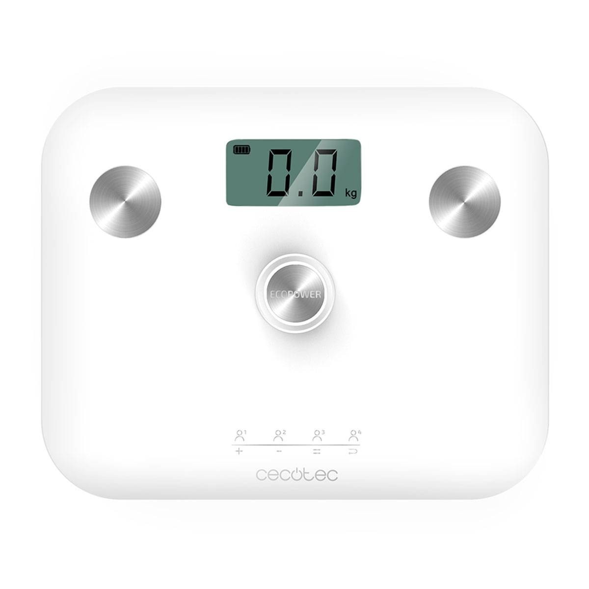 Balança Corporal Cecotec Surface Precision EcoPower 10100 Full Healthy Branca