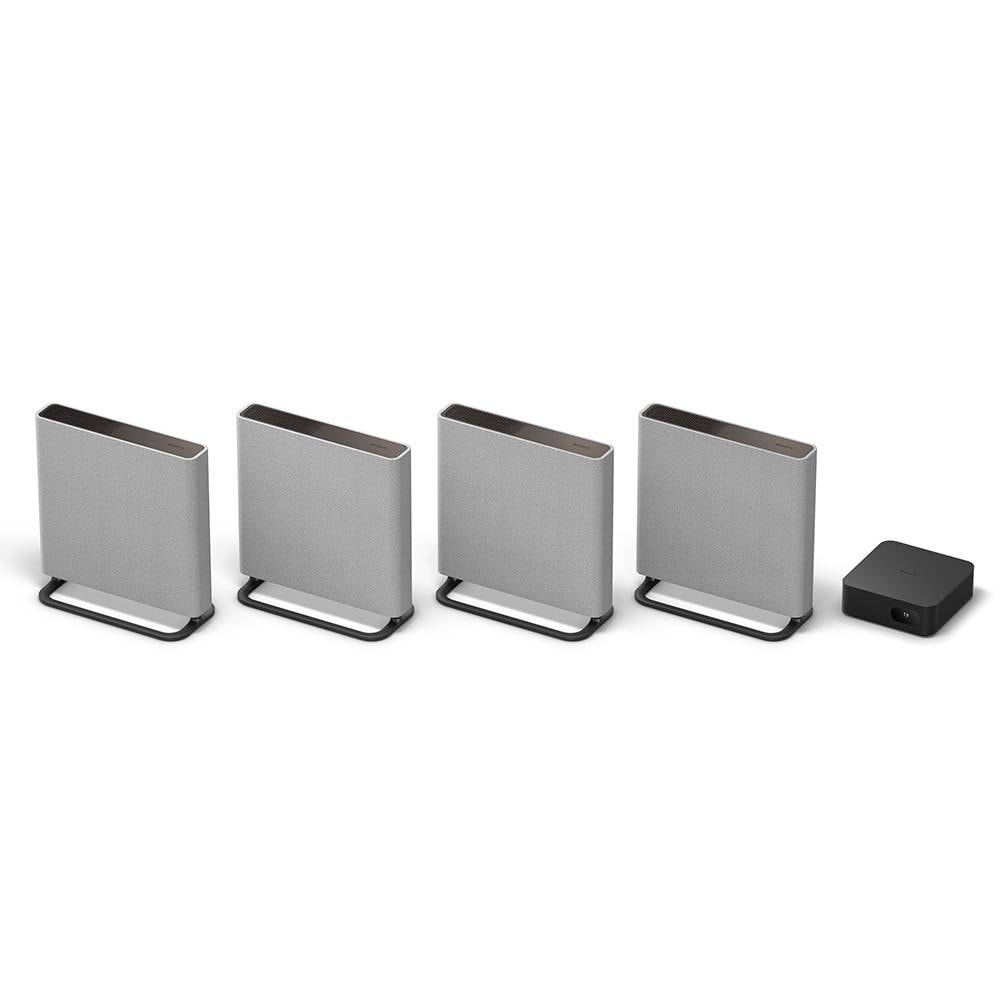 Sistema Home Cinema Sony HT-A9M2 Theatre Quad 4.0 504W 360 Spatial/Dolby Atmos/DTS:X Wireless Cinza
