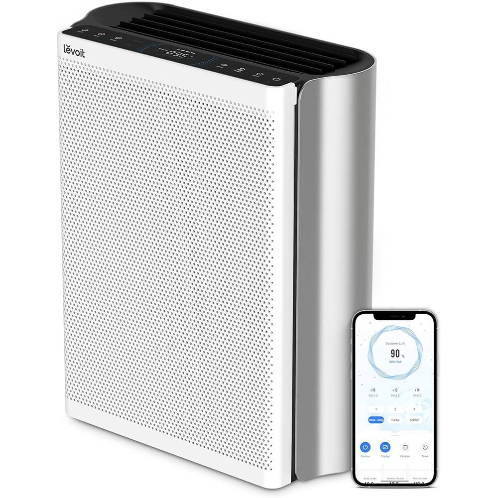 Purificador de Ar Levoit EveresAir True HEPA Smart Air Purifier Cinzento