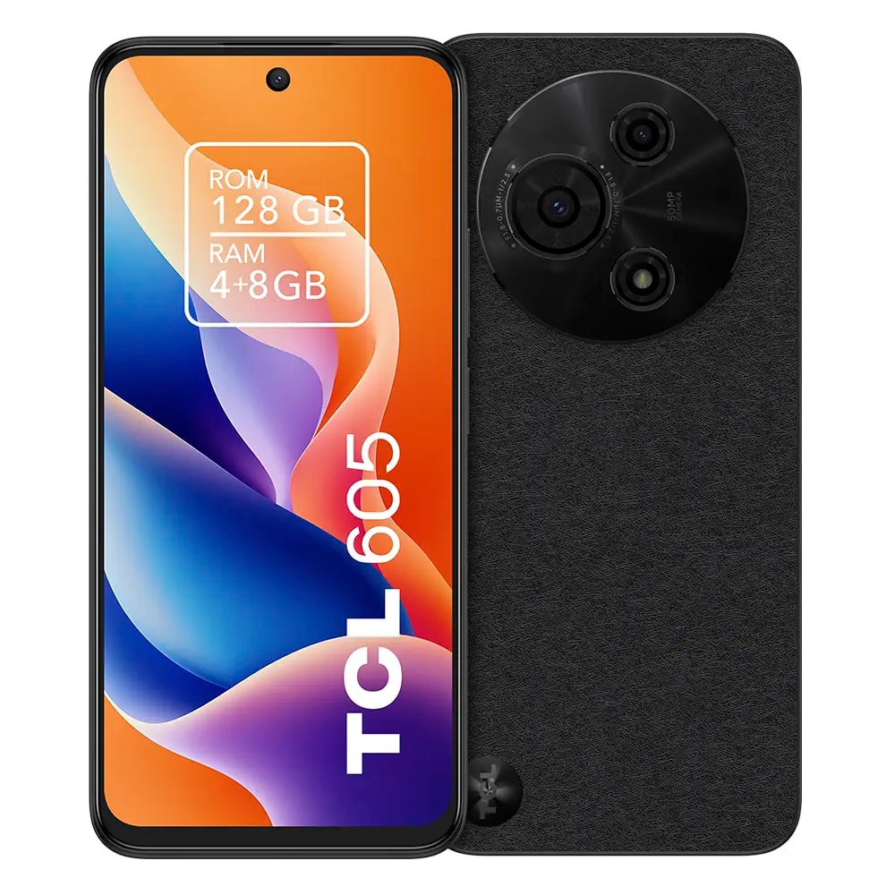 Smartphone TCL 605 6.67" 4GB/128GB Dual SIM Black