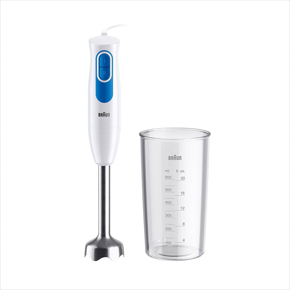 Varinha Mágica Braun MQ20.001M WH MultiQuick 2 Hand Blender 600W Branca
