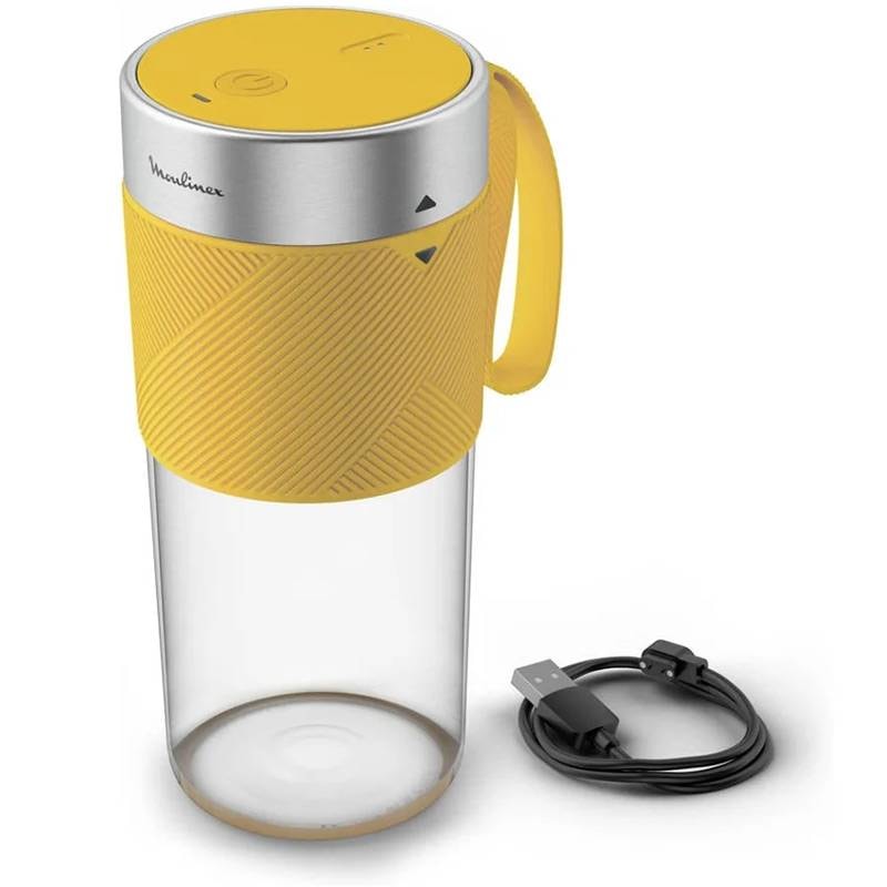 Liquidificadora Portátil Moulinex LM1C0210 Lightmix 300ml Amarelo