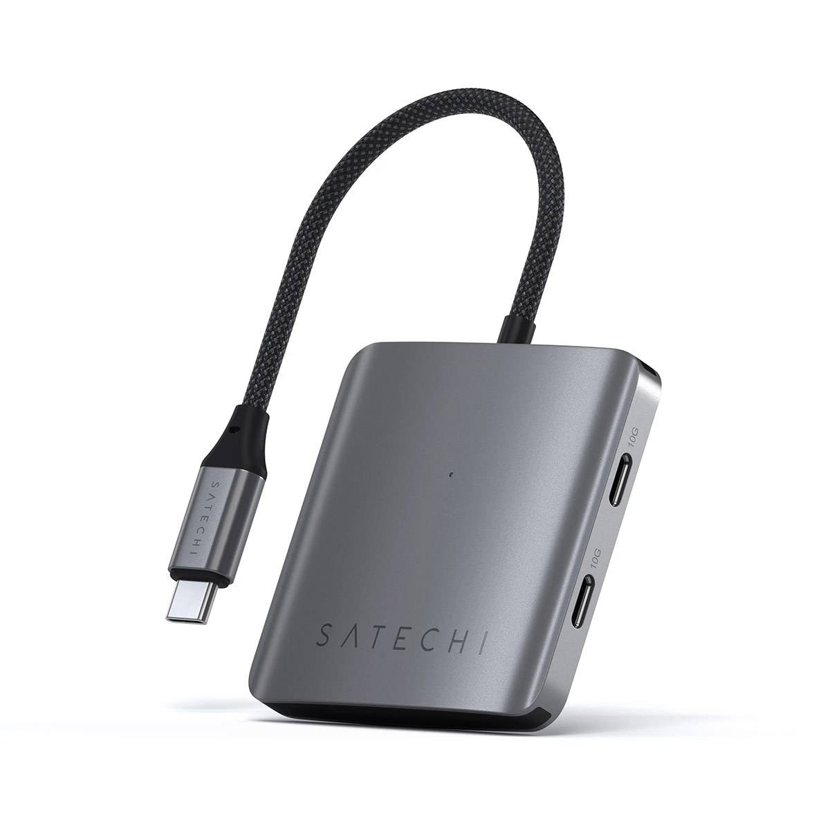 Hub USB-C Satechi 4-Port PD 100W Space Gray