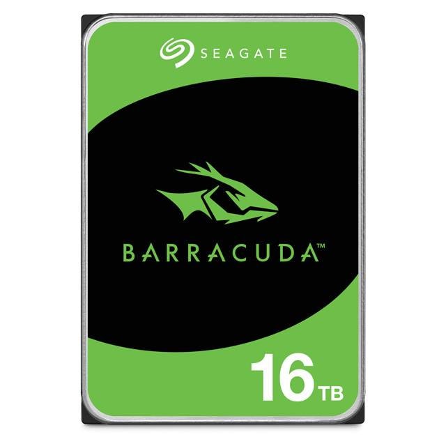 Disco Rígido 3.5" Seagate Barracuda 16TB 7200RPM 512MB Cache 190MB/s SATA 6Gb/s