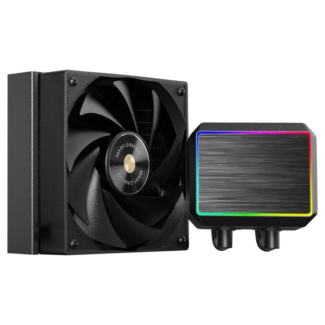 Water Cooler CPU Mars Gaming ML-TWO120 120 ARGB All-In-One 120mm Preto