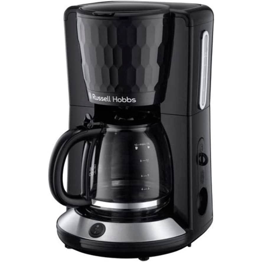 Máquina de Café Russell Hobbs Honeycomb Coffee Maker 1.25 Litros Preta