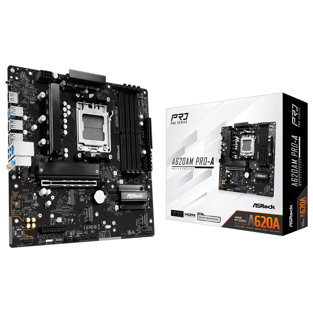 Motherboard Micro-ATX ASRock A620AM Pro-A SktAM5
