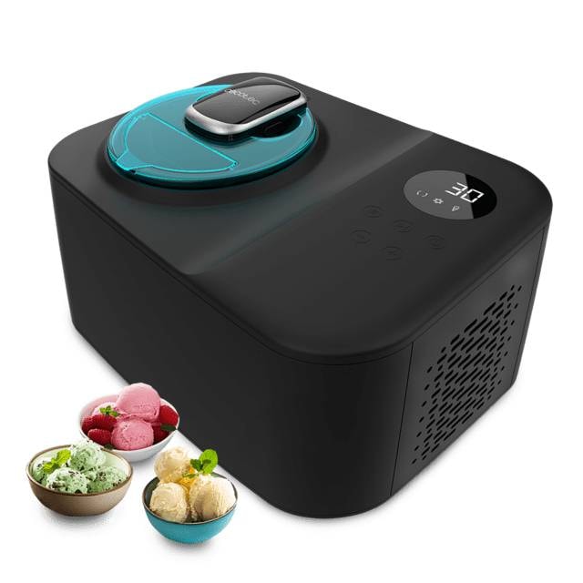 Máquina de Gelados Cecotec Gelacy 1200 Touch 1.2L 110W Preta
