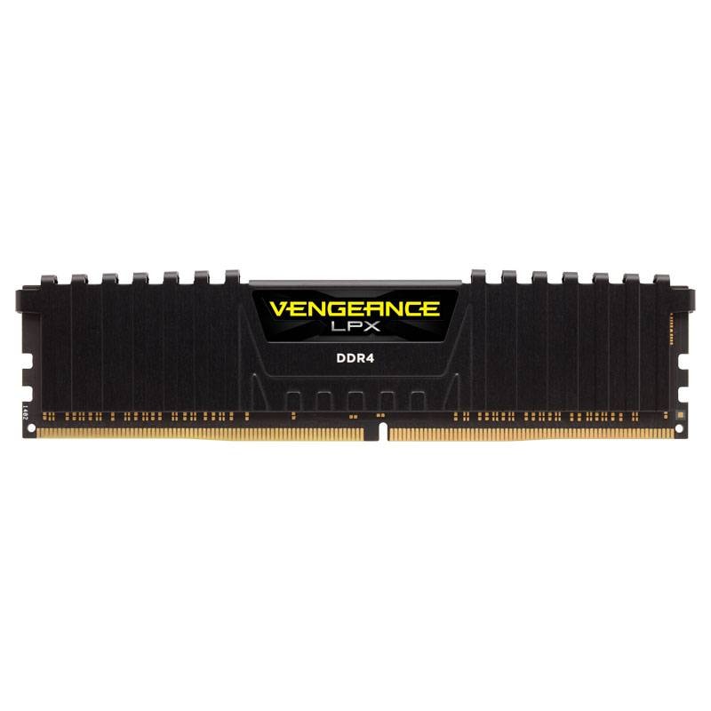 Memória RAM Corsair Vengeance LPX 8GB (1x8GB) DDR4-3200MHz CL16 Preta