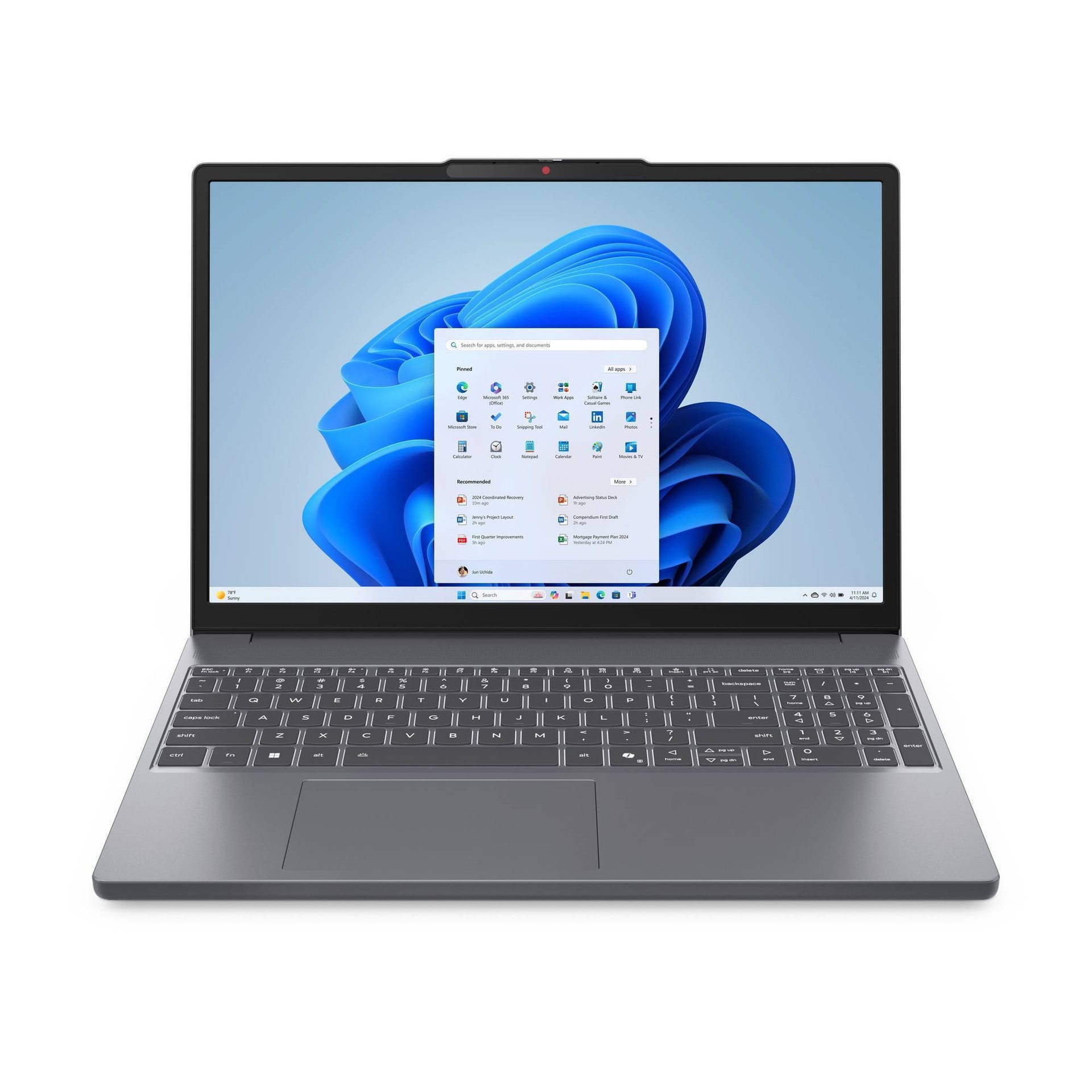 Portátil Lenovo IdeaPad Slim 3 (Gen 10) 15ARP10-999 15.3" Luna Grey