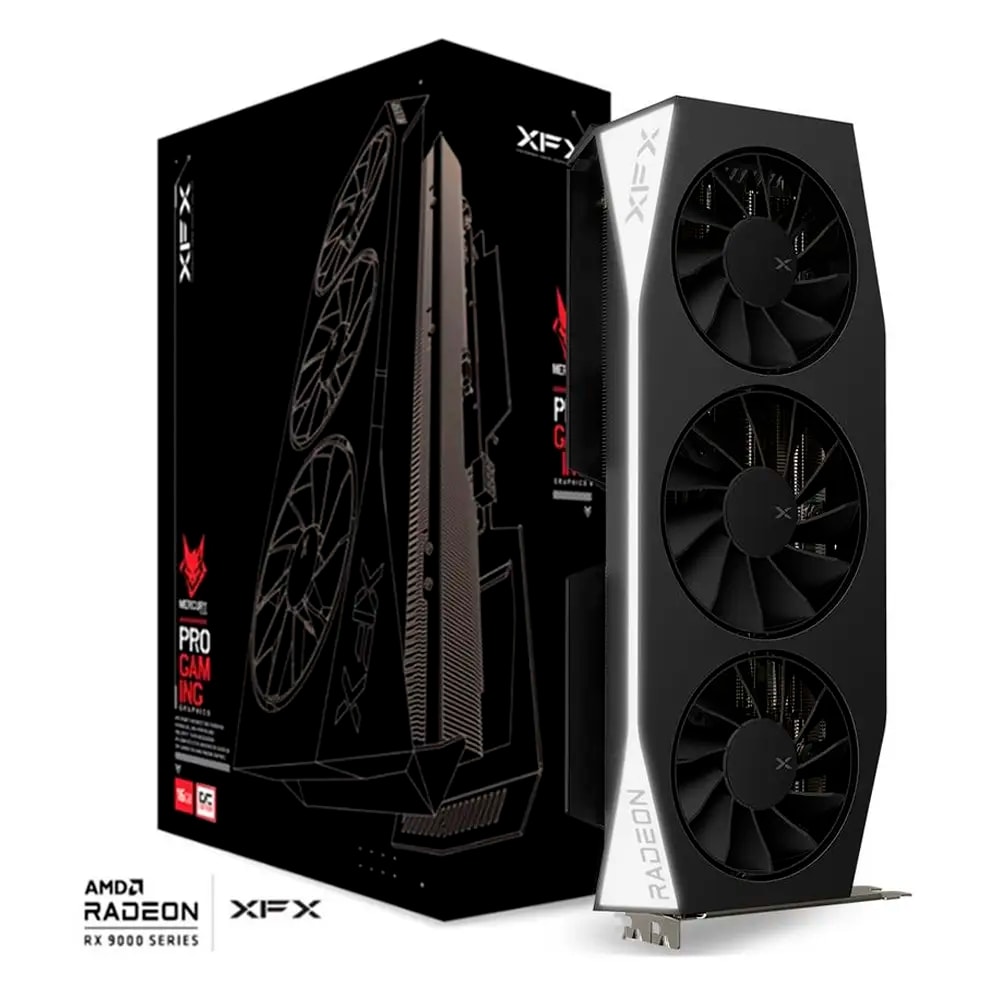 Placa Gráfica XFX AMD Radeon RX 9060 XT "RDNA 4" Mercury OC Gaming 16GB GDDR6