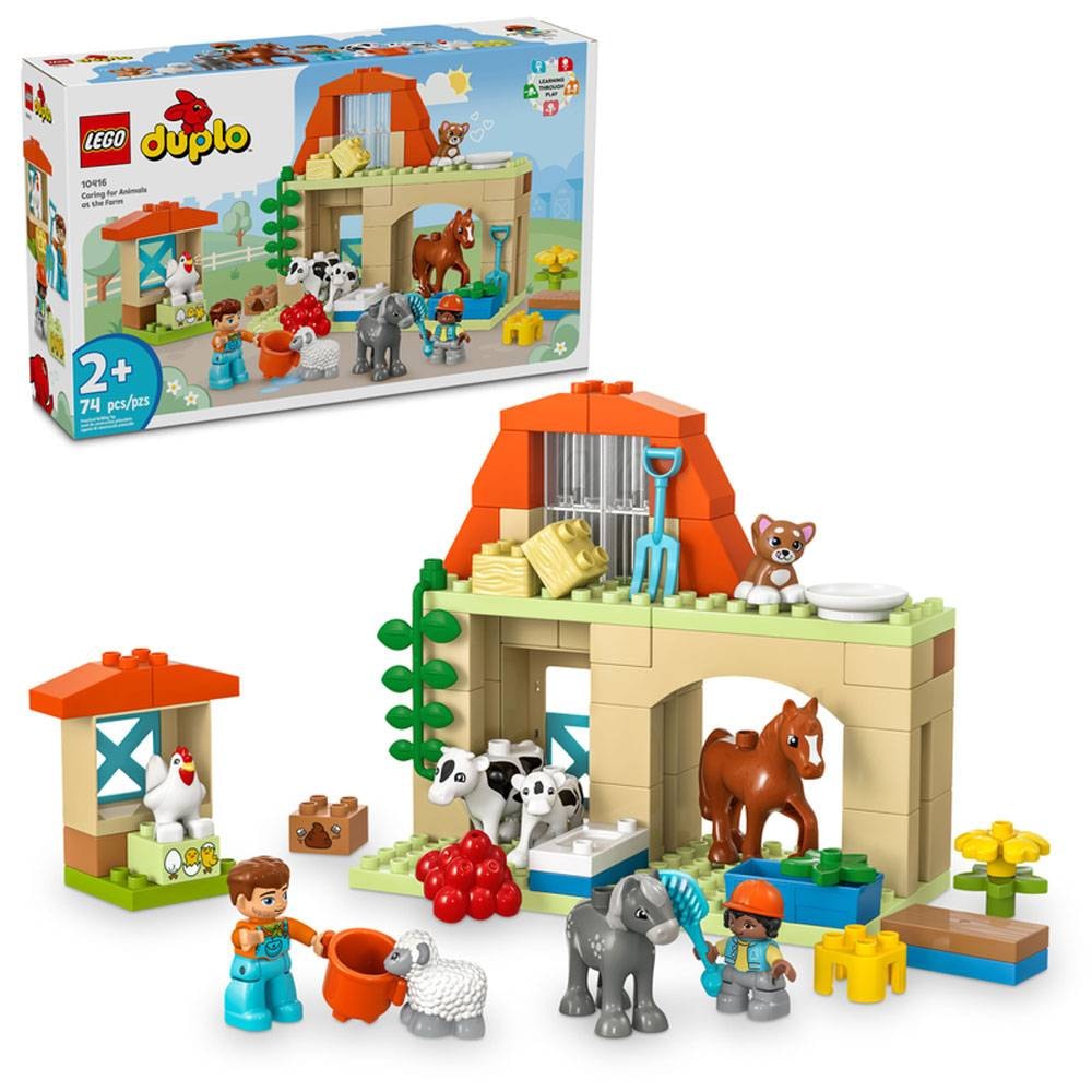 LEGO DUPLO: Cuidar dos Animais na Quinta | Idades 2+ | 74 Peças | Item 10416