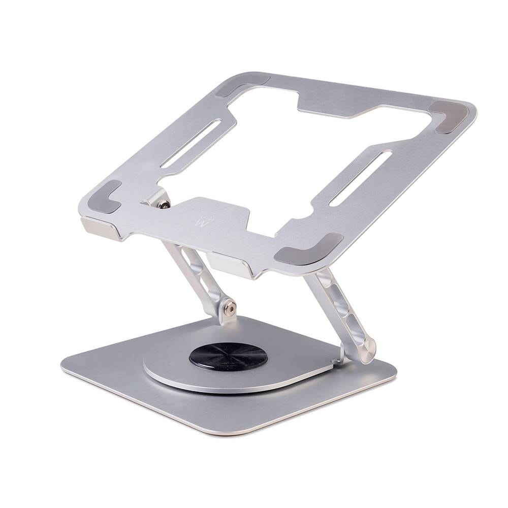 Suporte de Portátil Ewent EW1267 Aluminum c/ Rotação 360º Prateado
