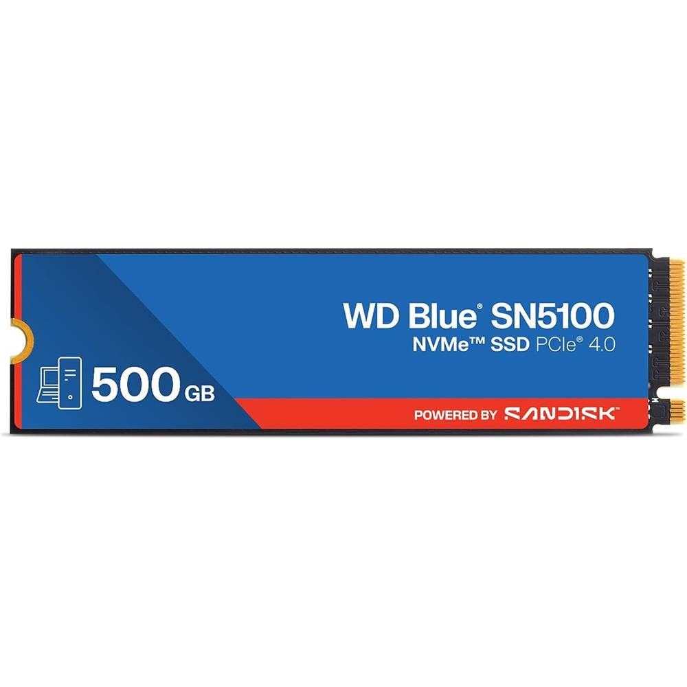 SSD M.2 2280 SANDISK WD Blue SN5100 500GB QLC NAND NVMe PCIe Gen 4.0x4