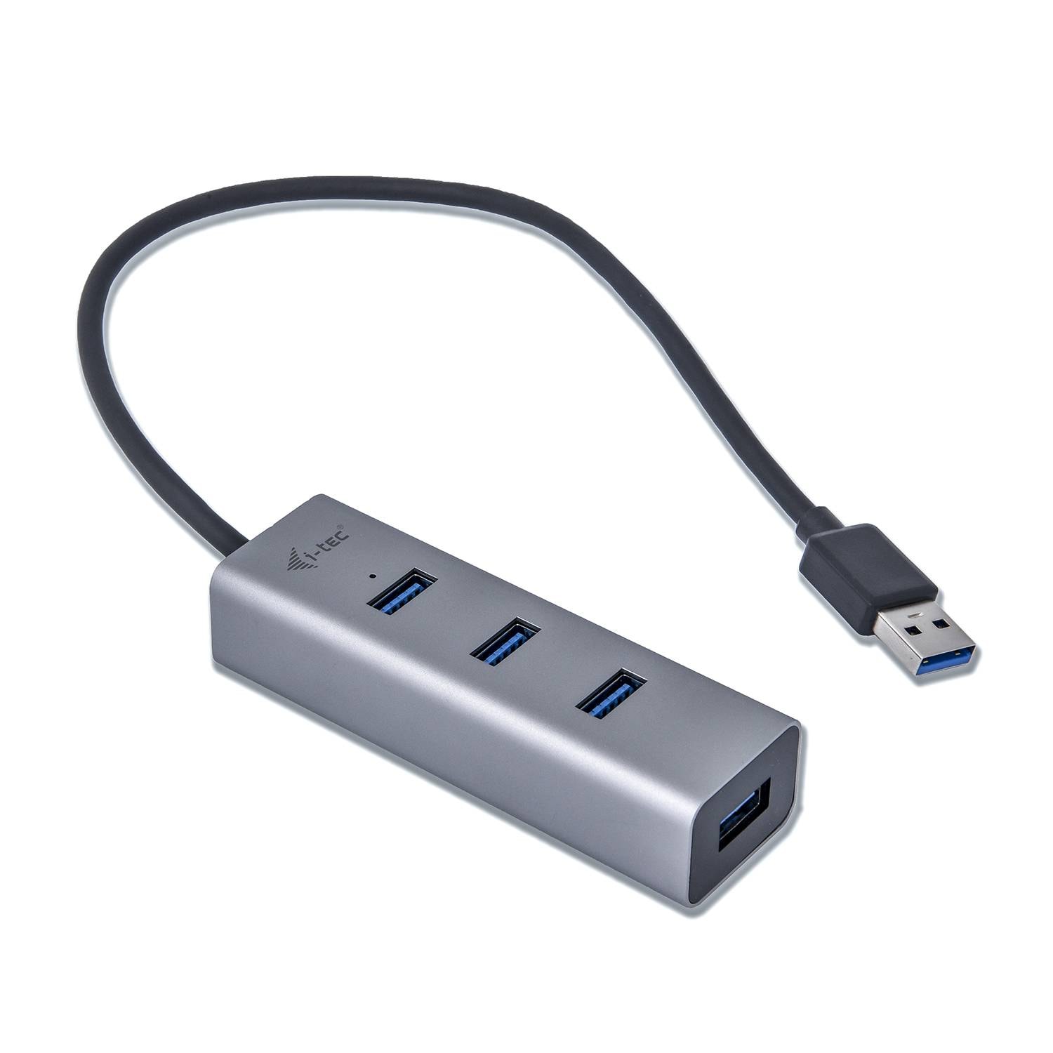 Hub USB i-tec U3HUBMETAL403 USB 3.0 Metal HUB 4-Port