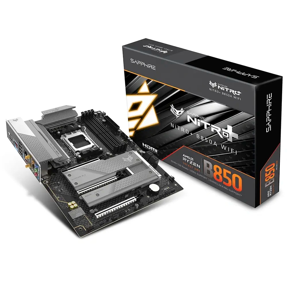 Motherboard ATX Sapphire Nitro+ B850A WiFi 7 SktAM5
