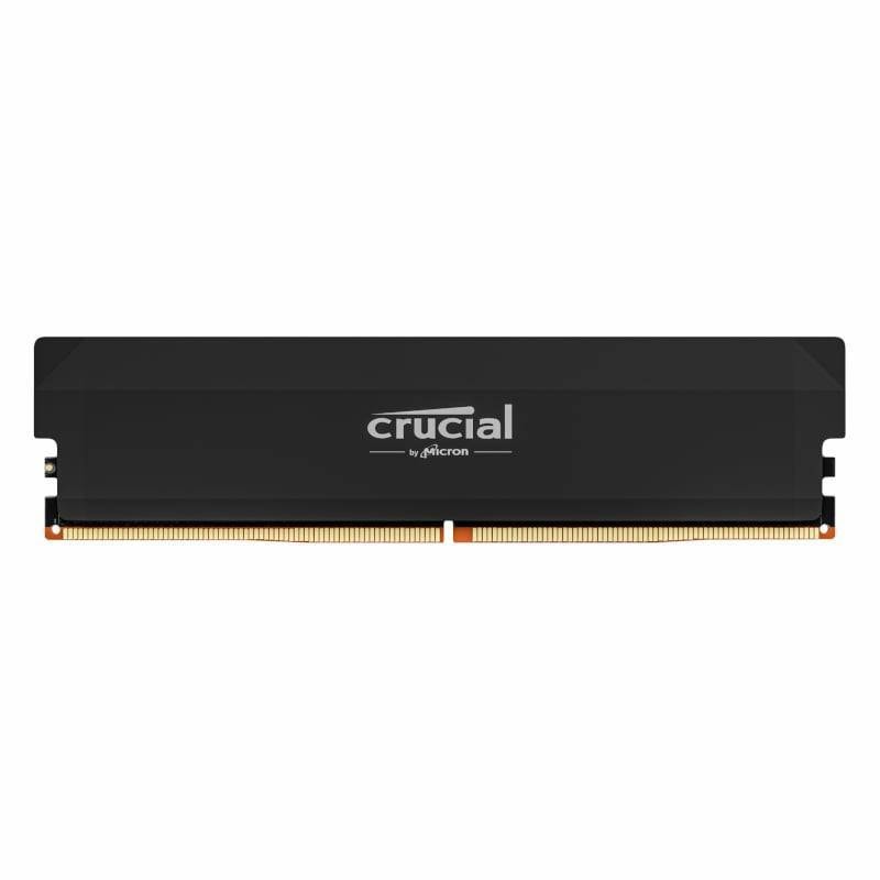 Memória RAM UDIMM Crucial Pro Overclocking 16GB (1x16GB) DDR5-6400MHz (AMD Expo/Intel XMP) CL38 1.35V Preta