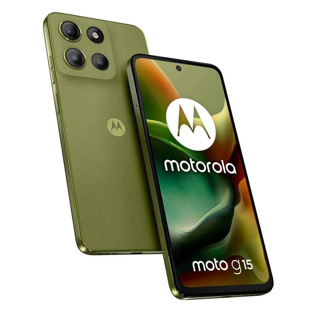 Smartphone Motorola Moto g15 6.72" 8GB/512GB Dual SIM Iguana Green