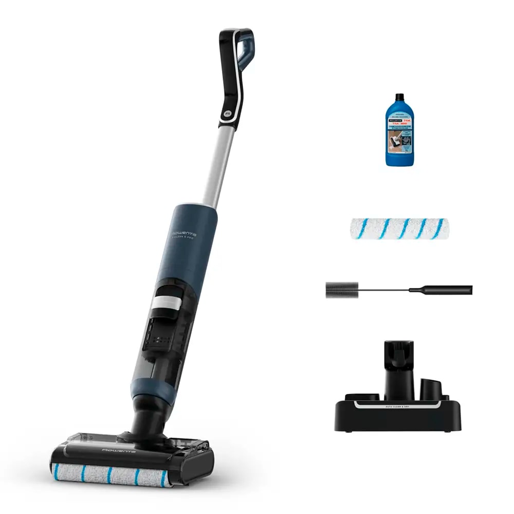 Aspirador Vertical Rowenta X-Clean 5 Pro 20000Pa 200W Azul/Preto