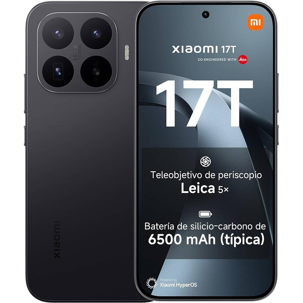 Smartphone Xiaomi 17T 6.59" 12GB/256GB Dual SIM Black