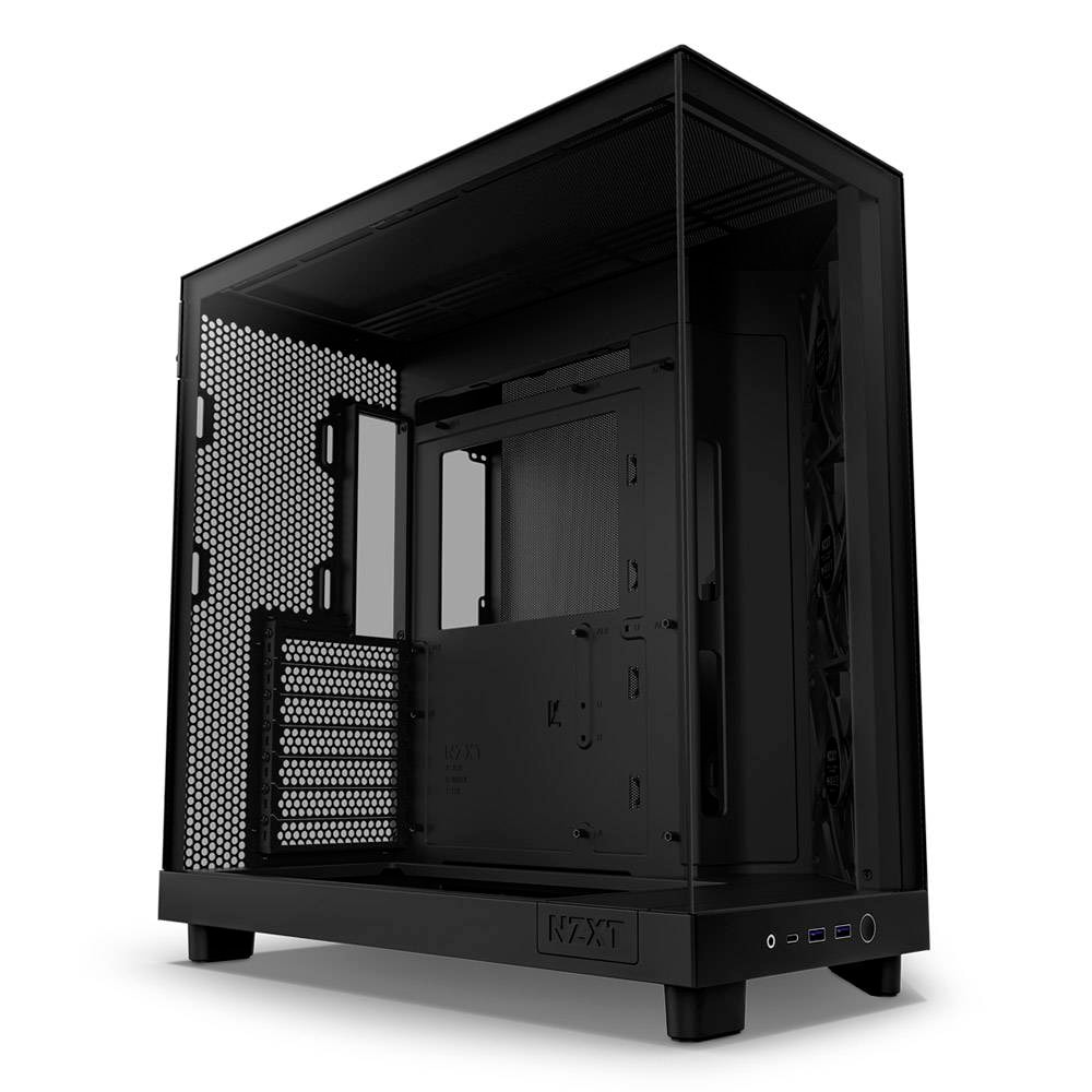 Caixa ATX NZXT H6 Flow Vidro Temperado Preta