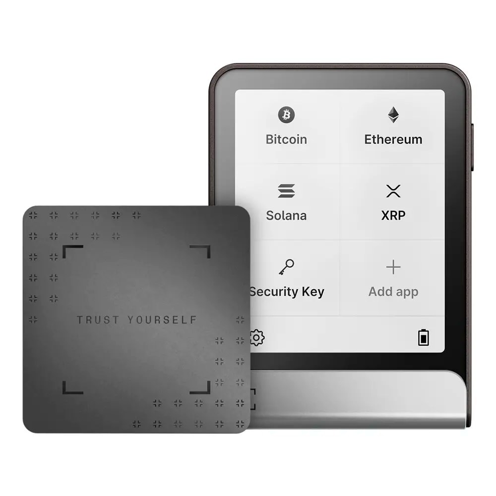 Carteira Ledger Flex Crypto Hardware Wallet + Recovery Key Graphite