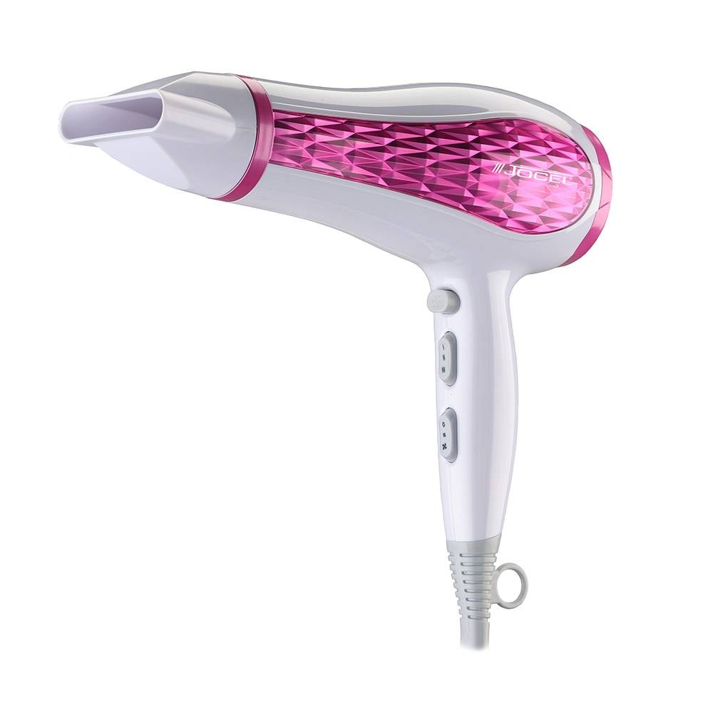 Secador de Cabelo Jocel JSC017024 2200W Branco/Rosa