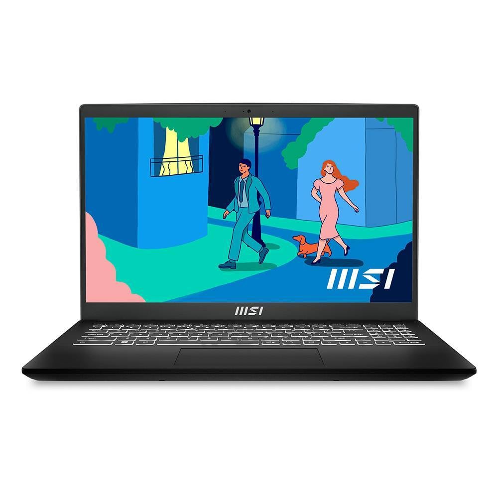 Portátil MSI 15.6" Modern 15 B7M-212PT Classic Black
