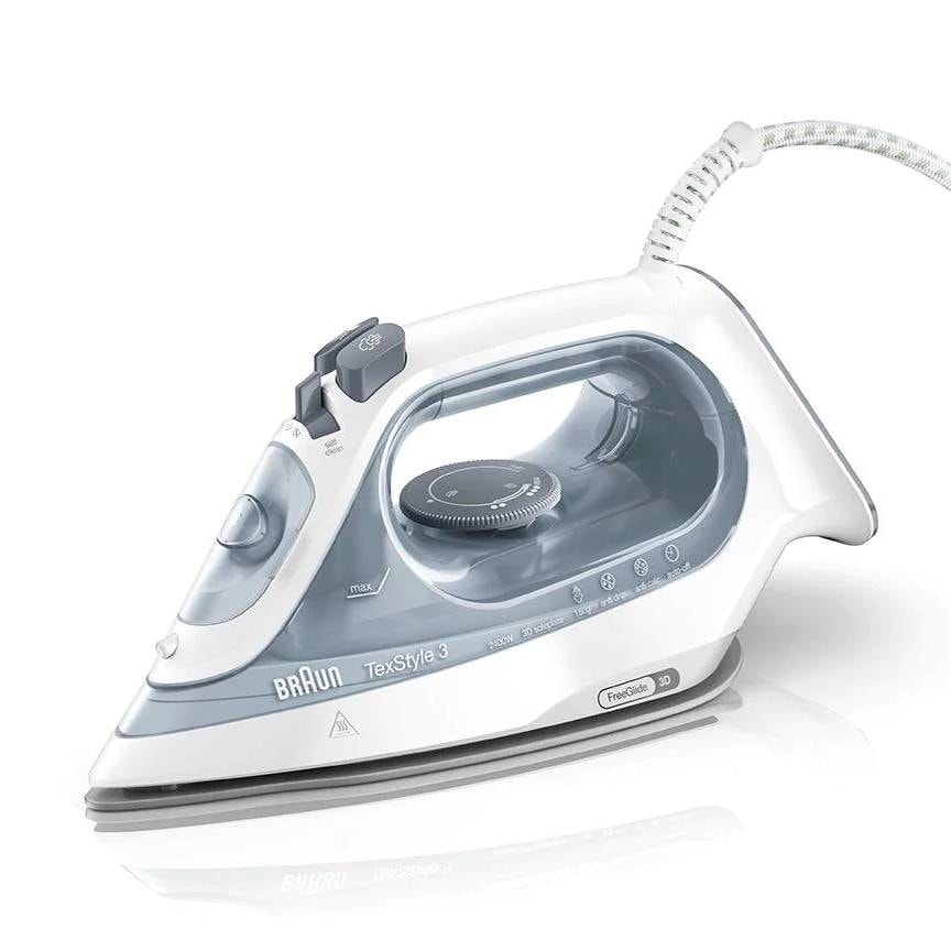 Ferro a Vapor Braun TexStyle 3 SI 3054 Cinzento 2400W Cinzento