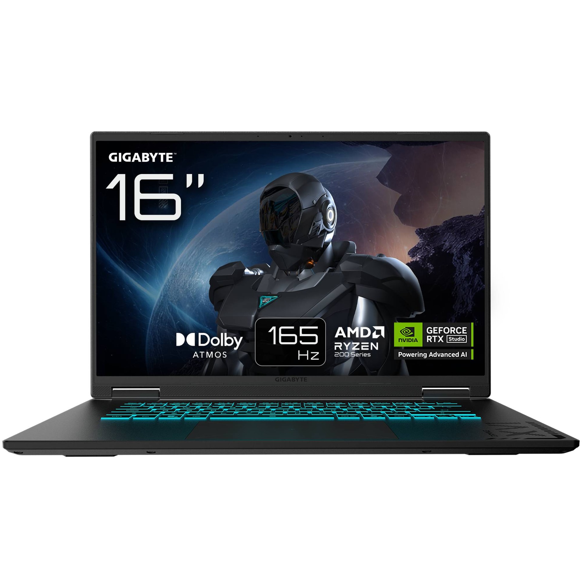 Portátil Gigabyte Gaming A16 CVH (2025) 3VHK3PT894SD Black Steel