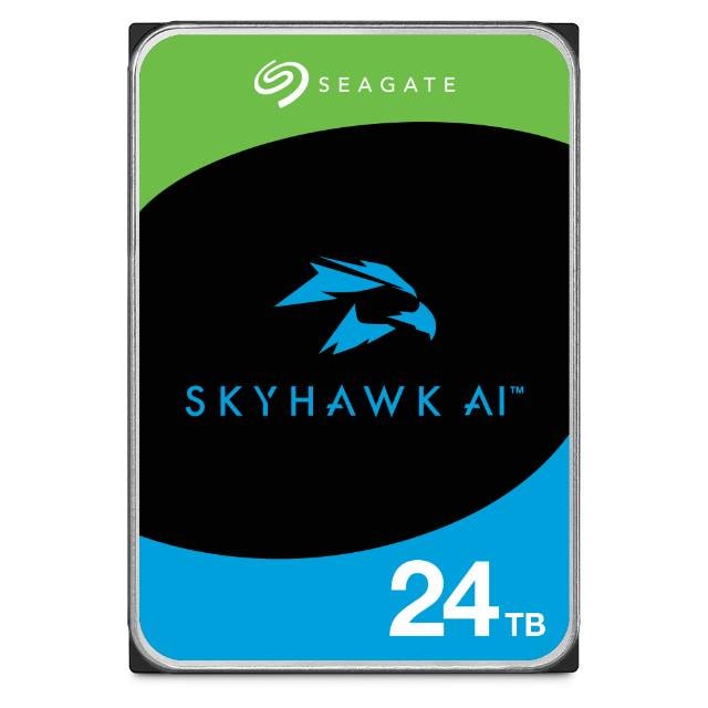 Disco Rígido 3.5" Seagate SkyHawk AI 24TB 512MB Cache 285MB/s SATA 6Gb/s