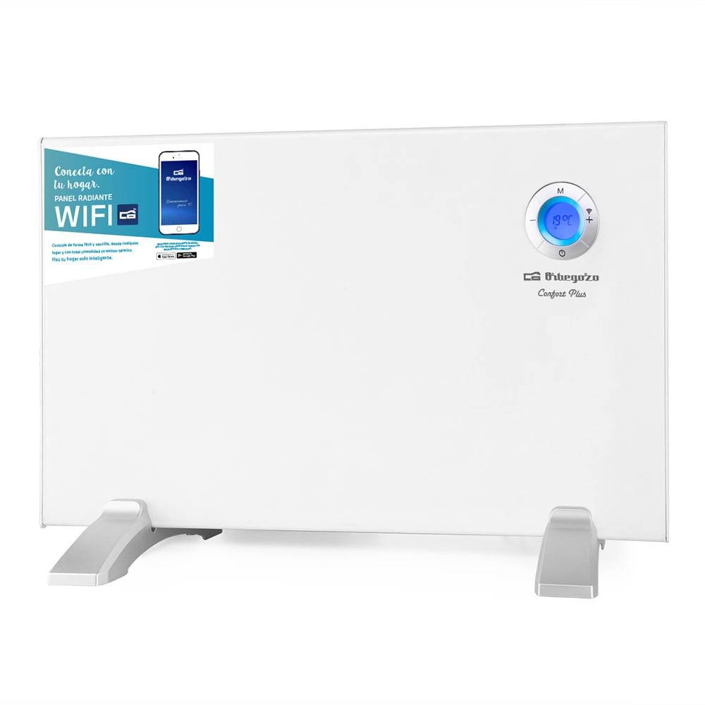 Painel Radiante Orbegozo REW 1000 A 1000W Wi-Fi Branco
