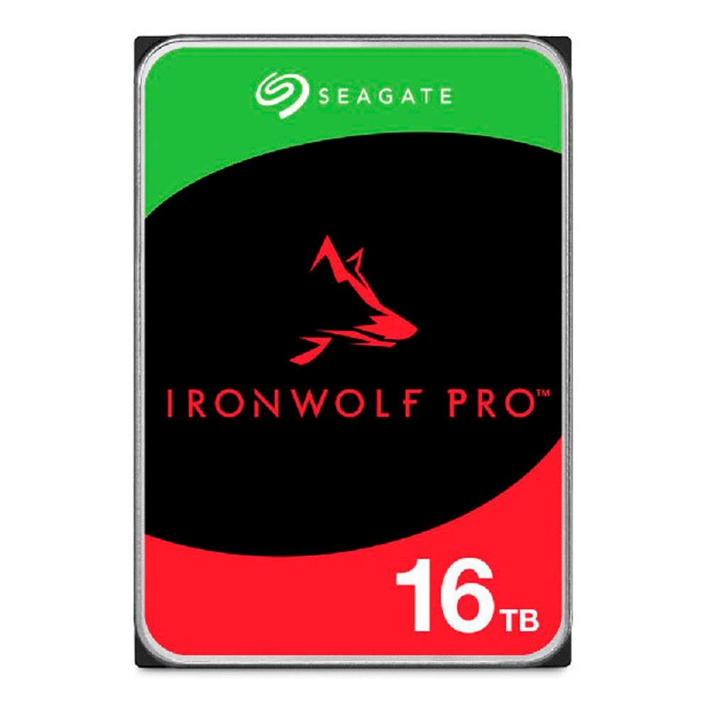 Disco Rígido 3.5" Seagate IronWolf Pro 16TB 7200RPM 256MB Cache 270MB/s SATA 6Gb/s