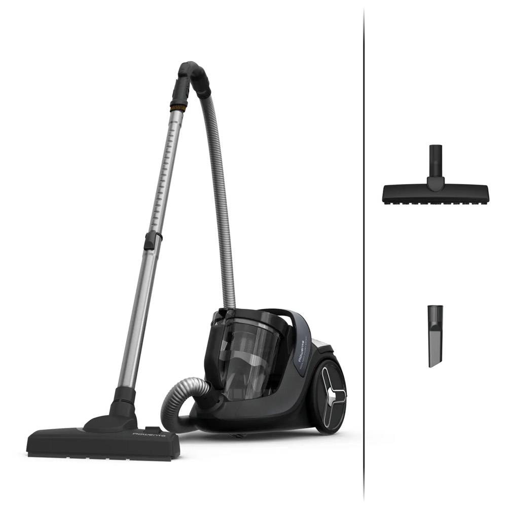 Aspirador sem Saco Rowenta RO7C36EA Green Force 500W 2.5L Preto