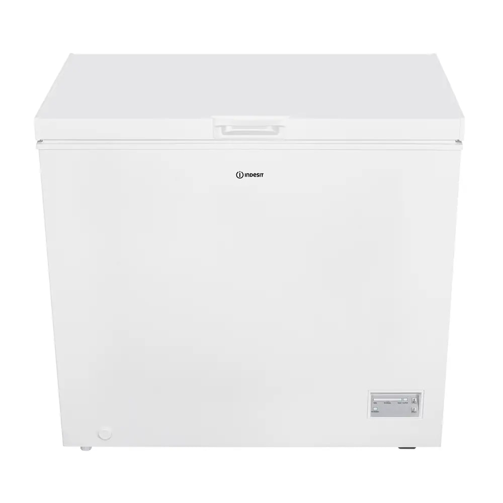 Arca Horizontal de Livre Instalação Indesit INCF 1984 E 198 Litros Estático E Branca