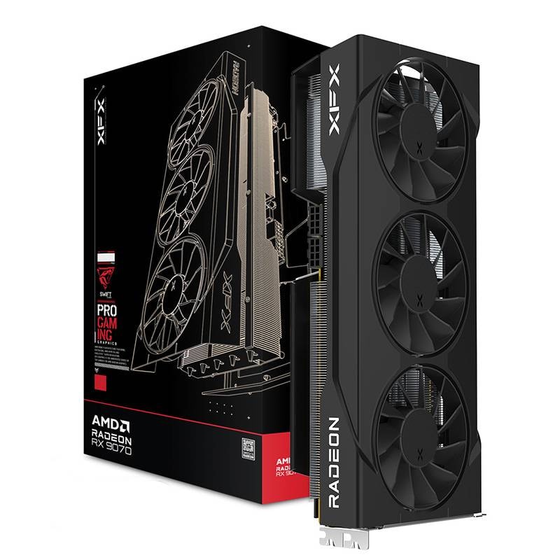 Placa Gráfica XFX AMD Radeon RX 9070 GRE "RDNA 4" Triple Fan Gaming OC 12GB GDDR6