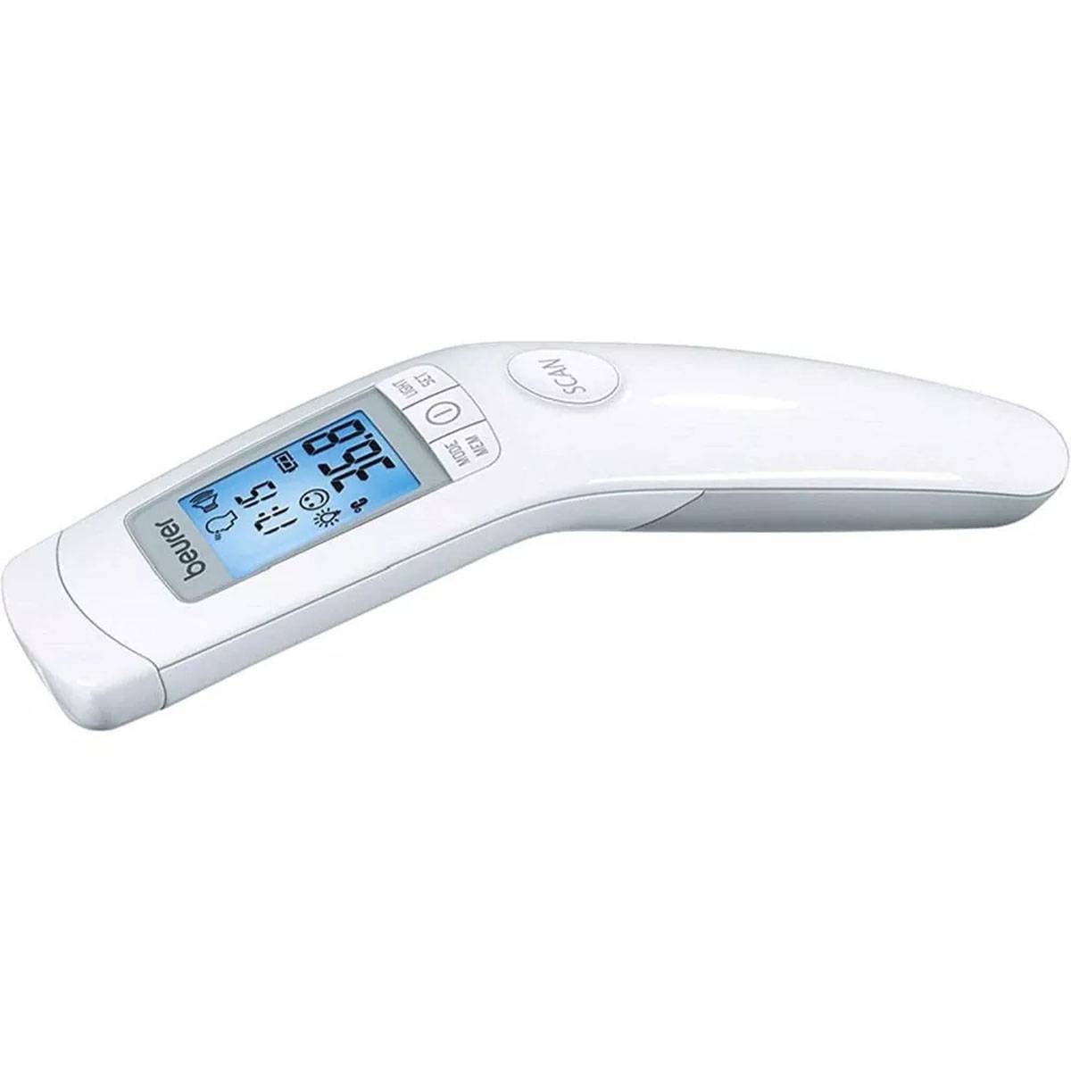 Termómetro Corporal Digital sem Contacto Beurer FT 90 Infravermelho Branco